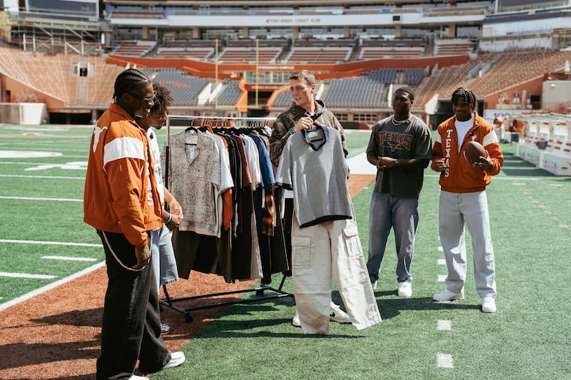 Hollister launched a multi-year partnership with the University of Texas, sponsoring home football games and working with student athletes.