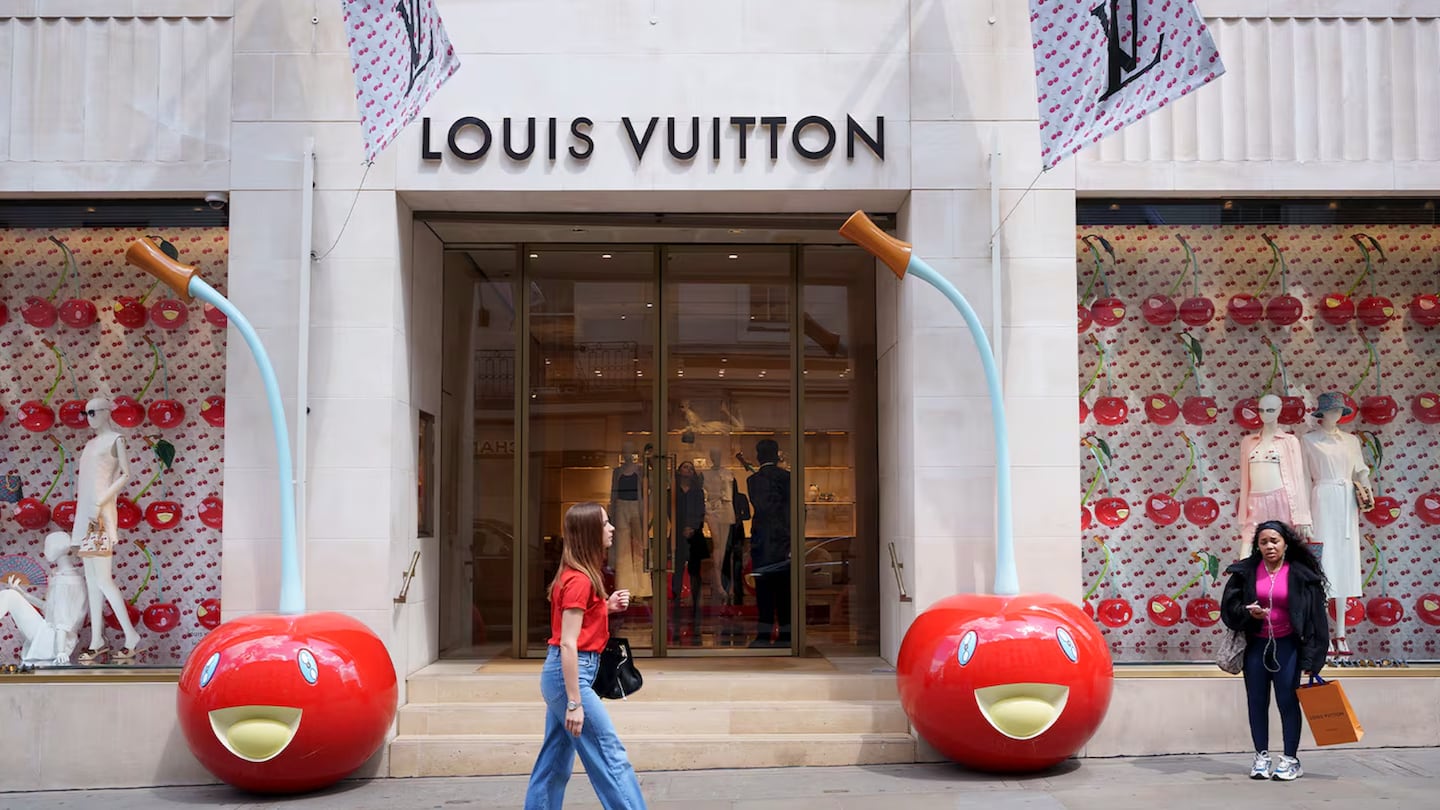 A steep sales slide at luxury bellwether LVMH’s fashion and leather goods division points to broader challenges ahead for the industry.