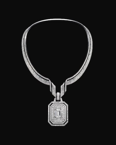 Boucheron Histoire De Style The Address necklace