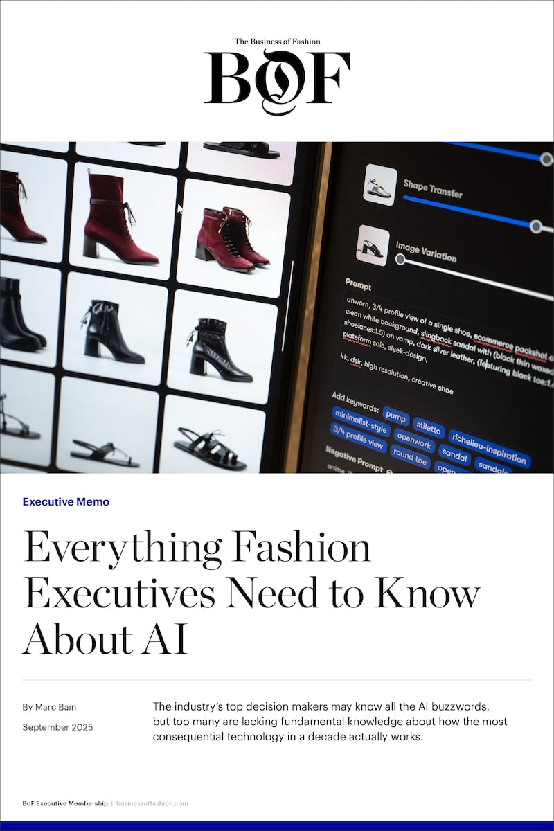 Executive Memo |Everything Fashion Executives Need to Know About AI