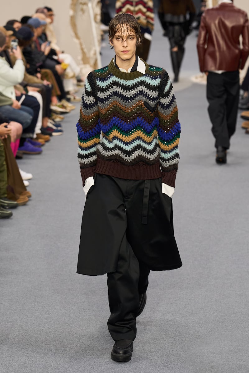 Sacai Menswear Autumn/Winter 2026