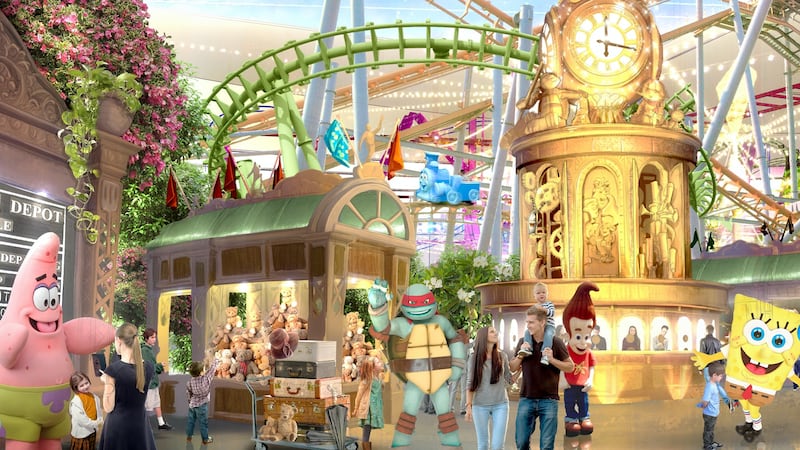 Can Roller Coasters and a Bunny Garden Lure Shoppers Back to the Mall?