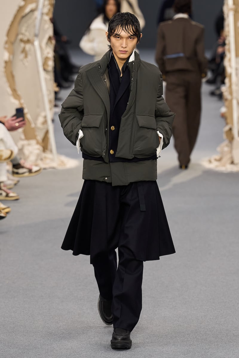 Sacai Menswear Autumn/Winter 2026