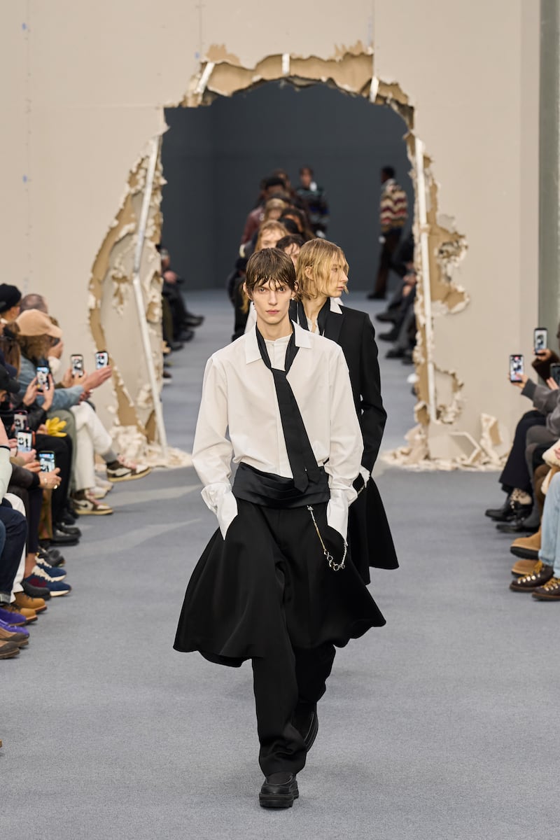 Sacai Menswear Autumn/Winter 2026