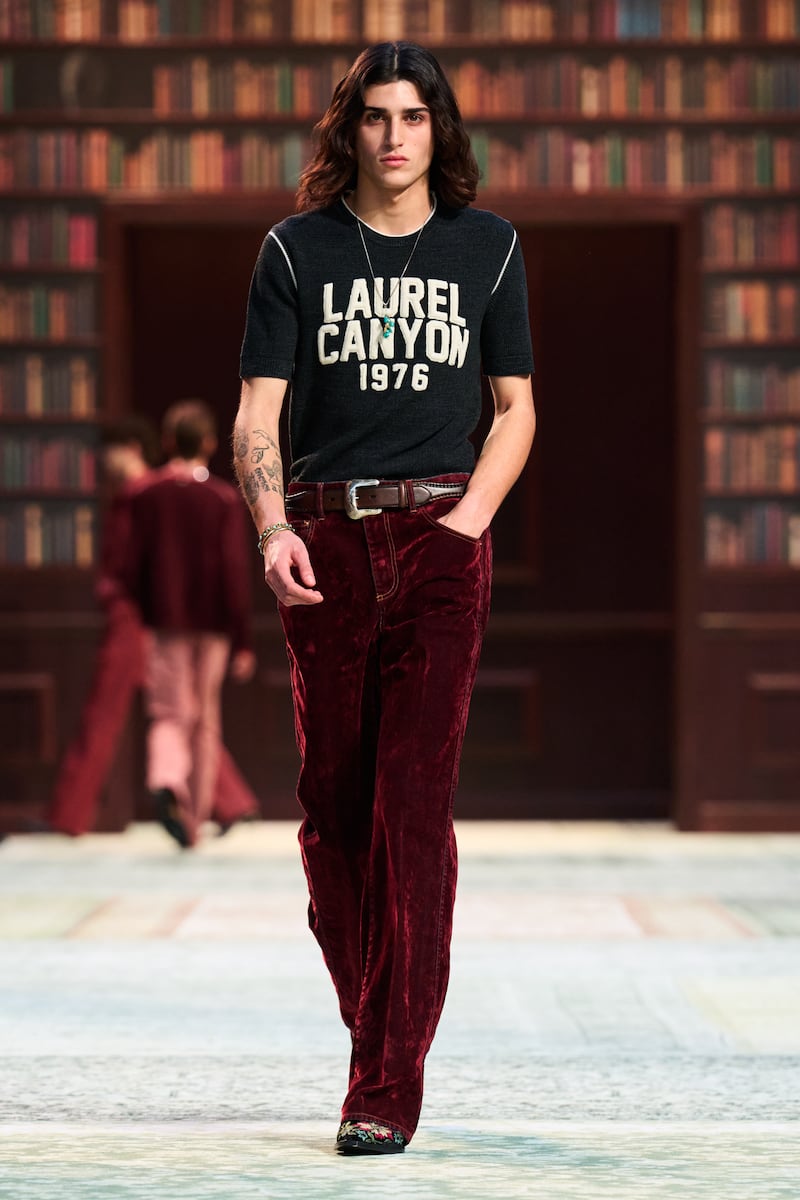 Amiri Menswear Autumn/Winter 2026